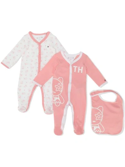 Tommy Hilfiger Junior Babies' Mascot Pyjama Gift Set In White
