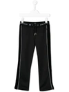 Givenchy Kids' 4g Logo Track Trousers In Black