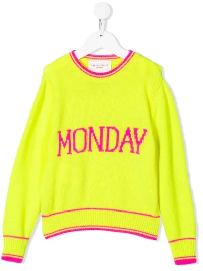 Alberta Ferretti Kids' Tuesday Jumper In Yellow