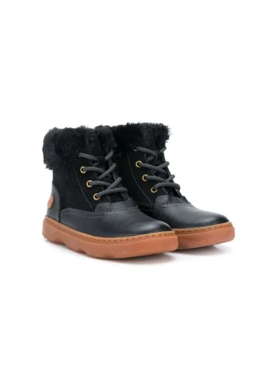Camper Kido Boots In Black