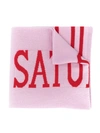 Alberta Ferretti Kids' 'saturday' Schal In Pink