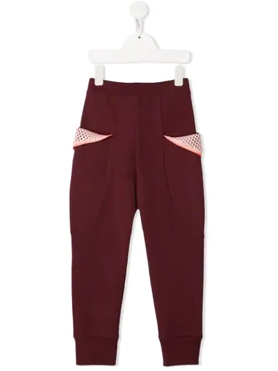 Wauw Capow By Bangbang Kids' Mia Trousers In Red