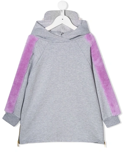 Wauw Capow By Bangbang Kids' Hanna Dress In Grey