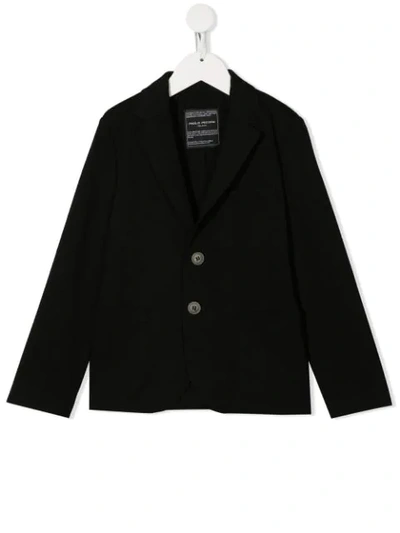 Paolo Pecora Kids' Tailored Blazer In Black