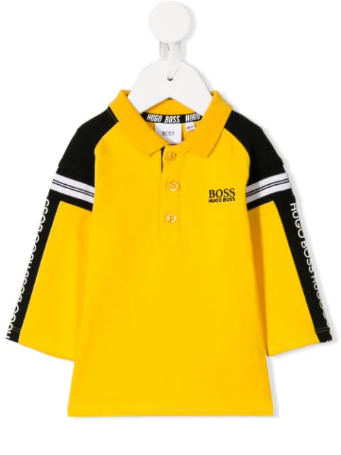 baby yellow polo shirt
