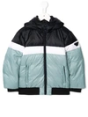 Emporio Armani Kids' Short Padded Jacket In Blue