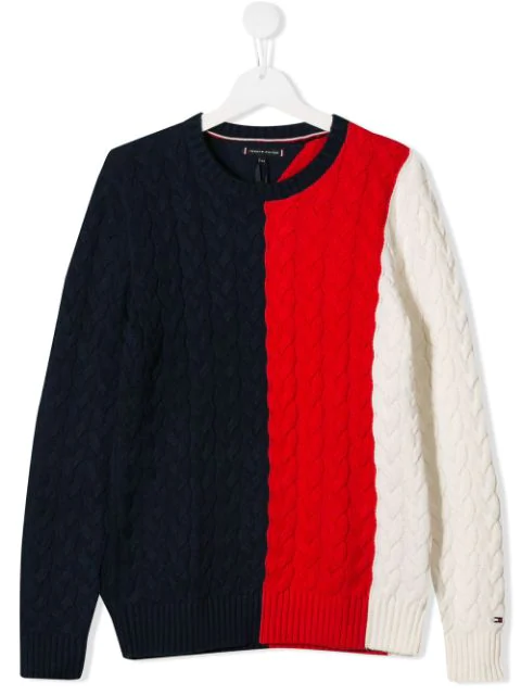 junior tommy hilfiger jumper