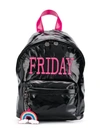 Alberta Ferretti Kids' Friday Backpack In Black