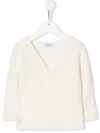 Siola Babies' V-neck Cardigan In White