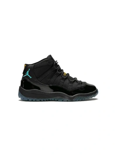 Jordan Kids'  11 Retro "gamma" Sneakers In Black