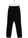 Lacoste Teen Jogginghose Mit Logo-patch In Black