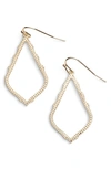 Kendra Scott Sophia Statement Earrings In Gold