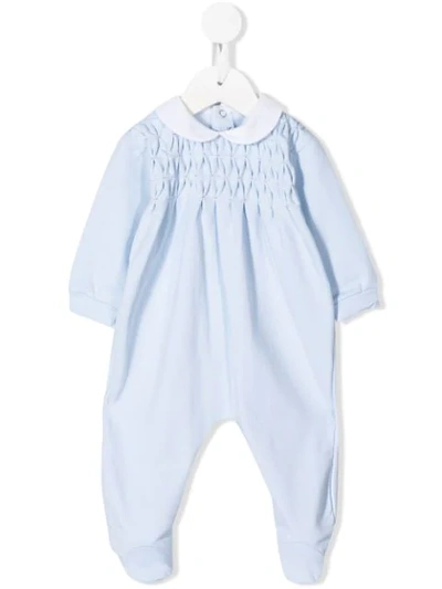 Siola Babies' Gathered Front Pyjama In Blue