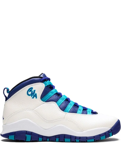 Jordan Kids' Air  10 Retro Bg Sneakers In White
