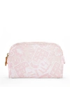 Aerin Batik Beauty Small Bag In Light Pink