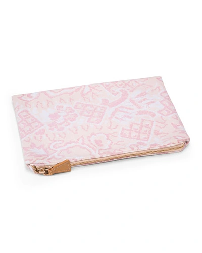 Aerin Batik Beauty Bags, Set Of 3 In Light Pink