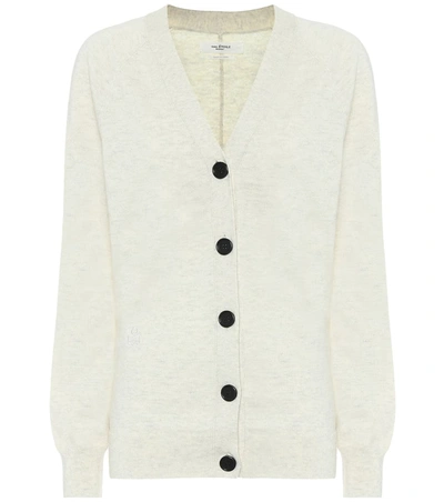 Isabel Marant Étoile Karrick Cotton And Wool Cardigan In Grey