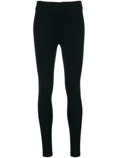 Vince Skinny Stretch Pants In Black