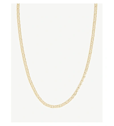 Maria Black Carlo Curb Chain Necklace In Gold Hp