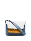 Marni Mini Trunk Shoulder Bag In Weiss