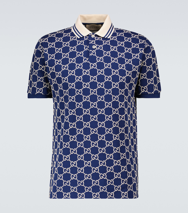 gucci monogram polo