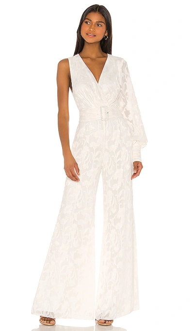 Alexis Berezzi Jumpsuit In Ivory Floral