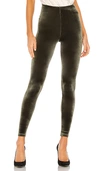 Commando Velvet Legging In Olive