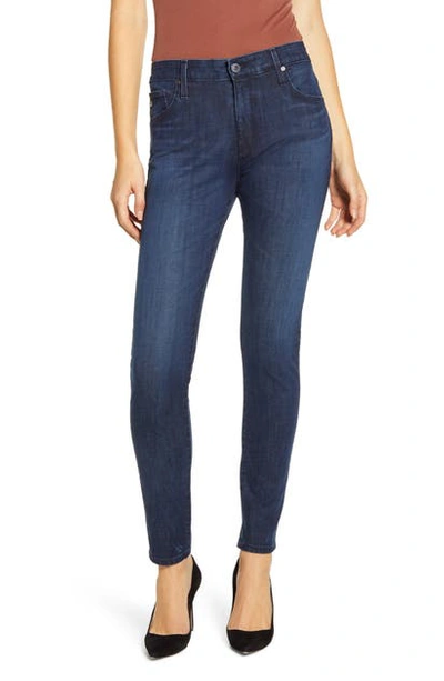 Ag Farrah High-rise Skinny Jeans In Paradoxical In Blue