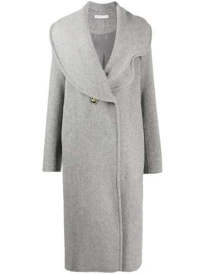 Rejina Pyo Marlene Grey Wool-blend Felt Coat
