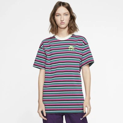 Nike X Olivia Kim Striped T-shirt In Orange | ModeSens