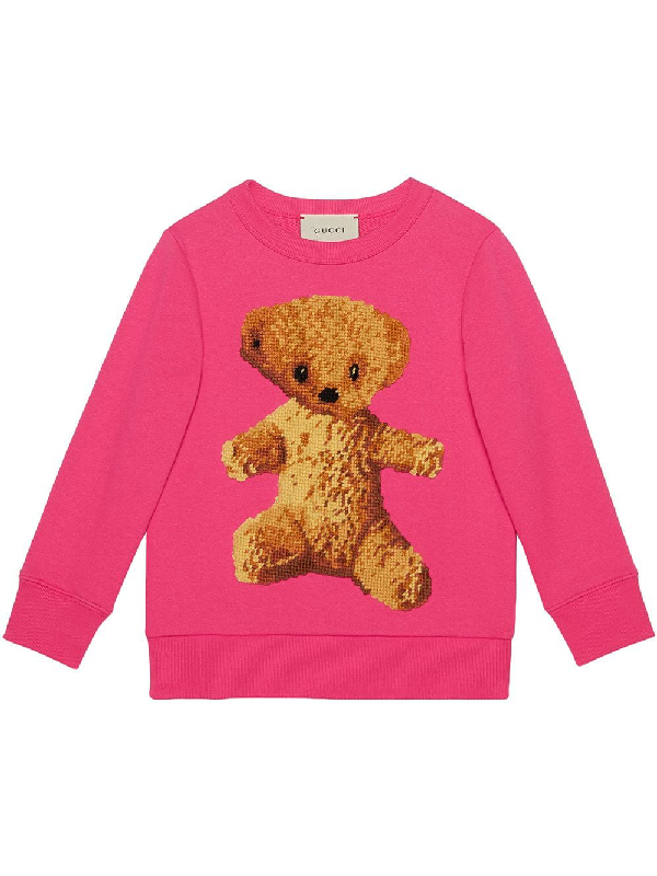gucci sweatshirt teddy bear