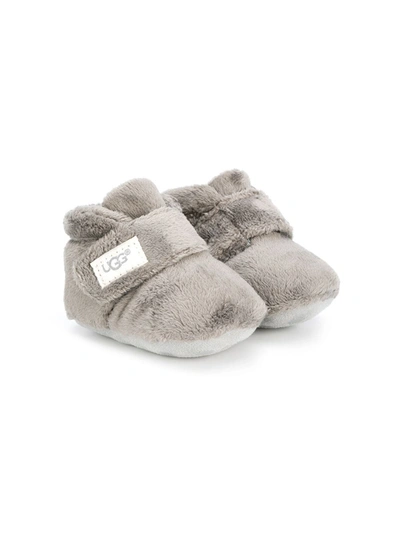 Ugg Babies' Touch Strap Fastening Boots In Grey