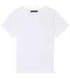 Acne Studios Kids' Mini Nash Face Patch T-shirt In White