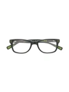 Nike Kids' Rectangle Frame Glasses In Black