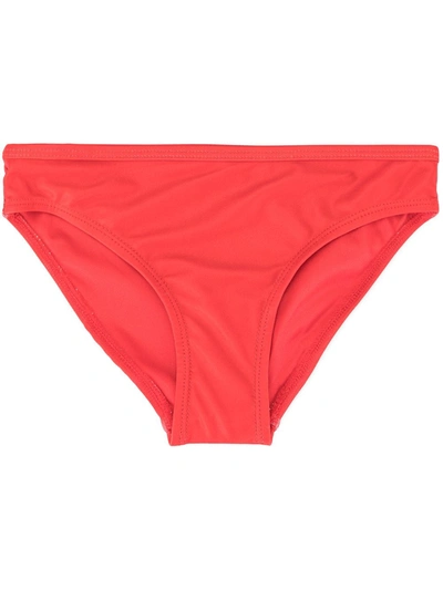 Duskii Girl Kids' Anise Bikini Bottom In Red