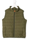 Save The Duck Kids' Gesteppte Weste In Green