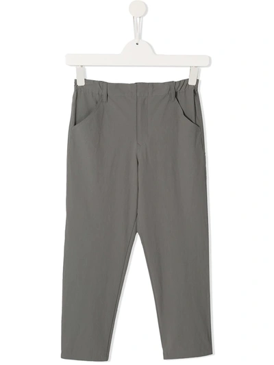 Familiar Kids' Straight-leg Trousers In Grey