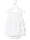 Siola Babies' Fish Print Romper In White