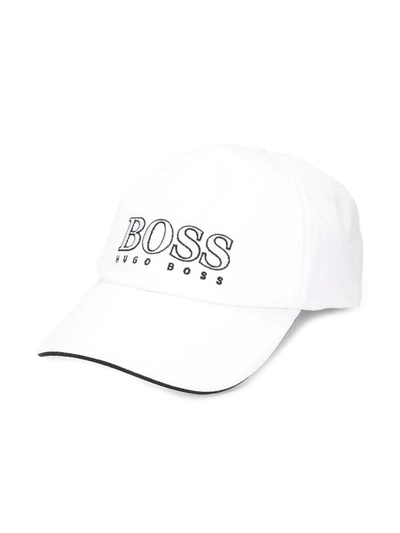 Hugo Boss Logo Baseball Cap White | ModeSens