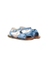 Pèpè Kids' Bow Sandals In Blue