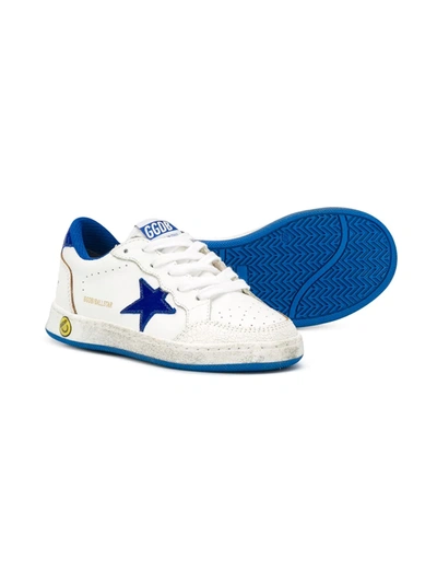 Golden Goose Babystar Sneakers In White