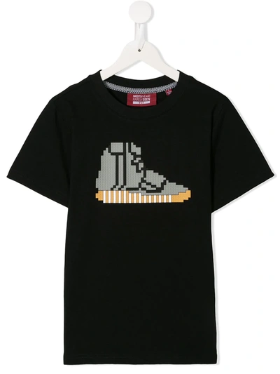 Mostly Heard Rarely Seen 8-bit Kids' Sleezy 750 Print T-shirt In Black