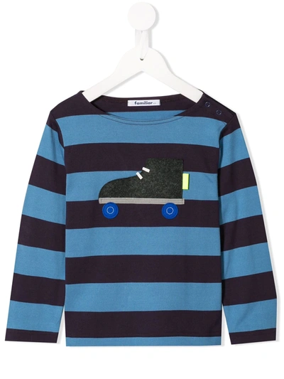 Familiar Kids' Roller Skate T-shirt In Blue