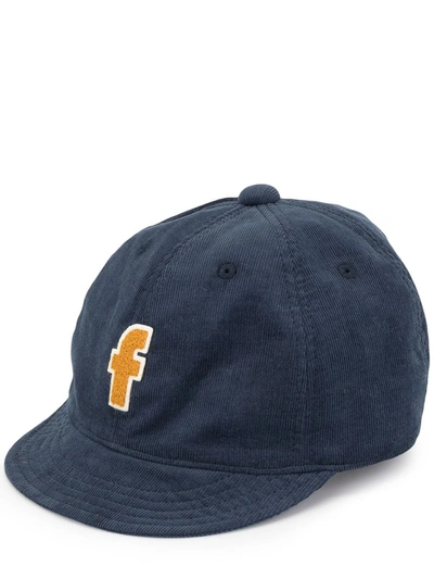 Familiar Kids' Logo Patch Baseball Cap In Blue