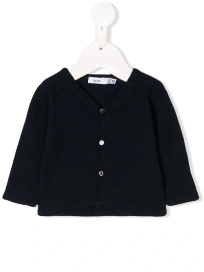 Knot Babies' Francis Cardigan In Blue