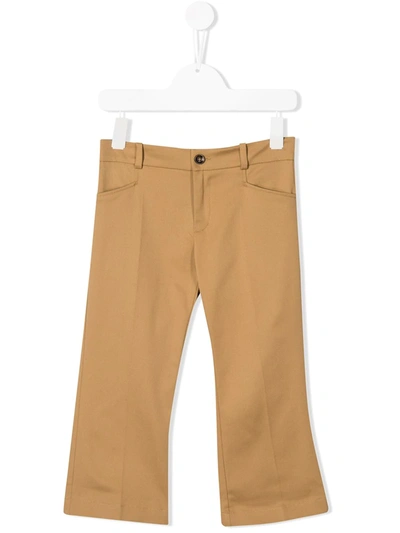 Gucci Kids' Classic Chinos In Neutrals