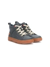 Camper Kido Boots In Grey