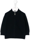 Il Gufo Babies' Zipped-up Jacket In Blue