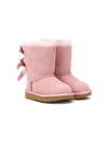 Ugg Kids' Pure Bailey Bow Ii Boots In Rose