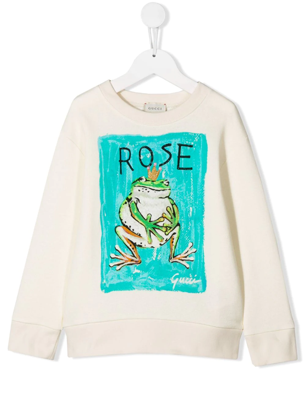 gucci rose sweatshirt